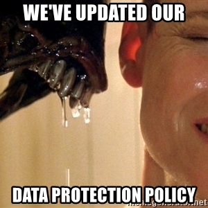 We've updated our data protection policy. 